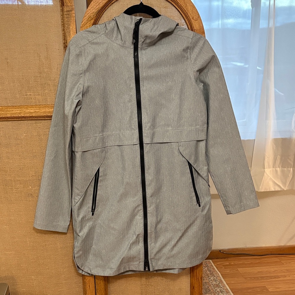 Mondetta Gray Rain Jacket With Black Accents - image 1